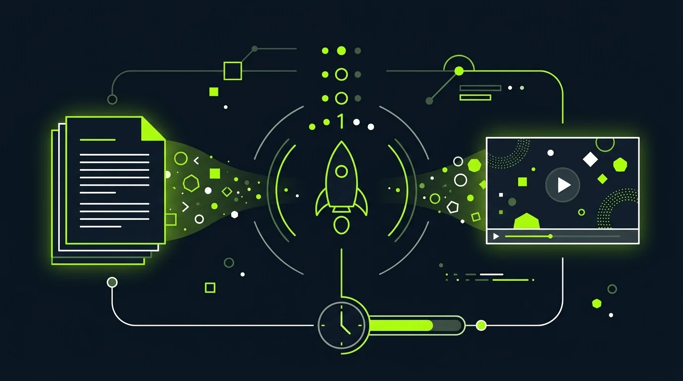 Product team creating a feature announcement video on launch day